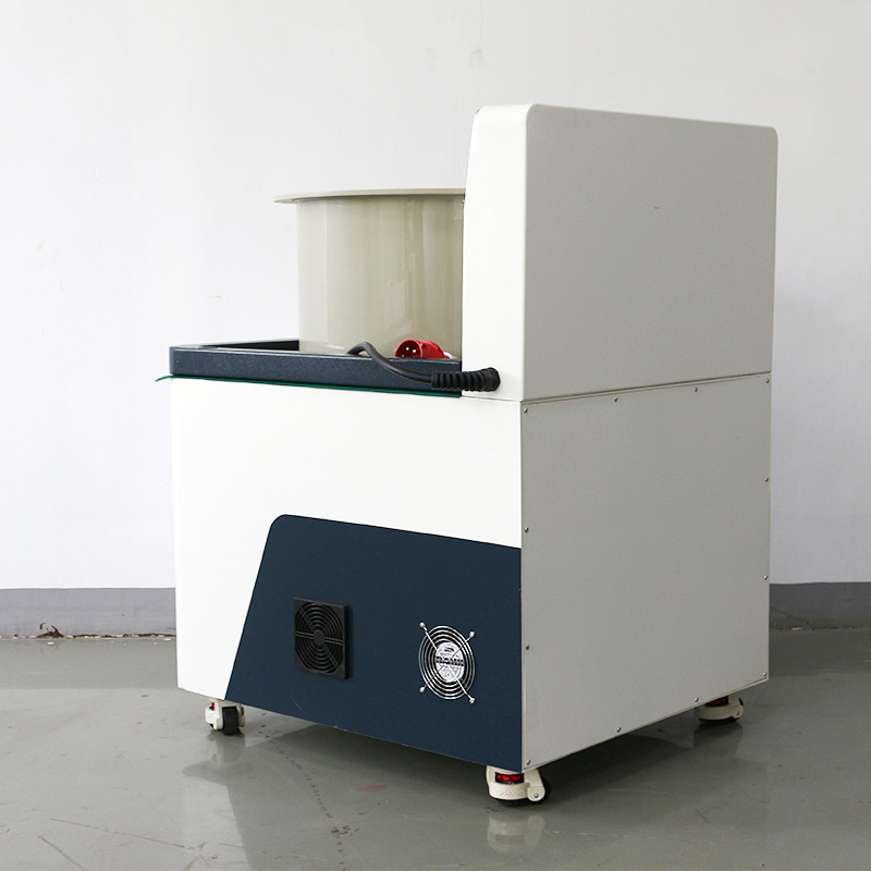 Magnetic deburring machine