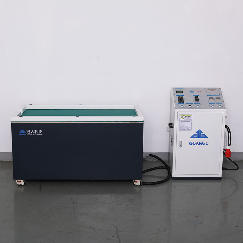Magnetic polishing machine