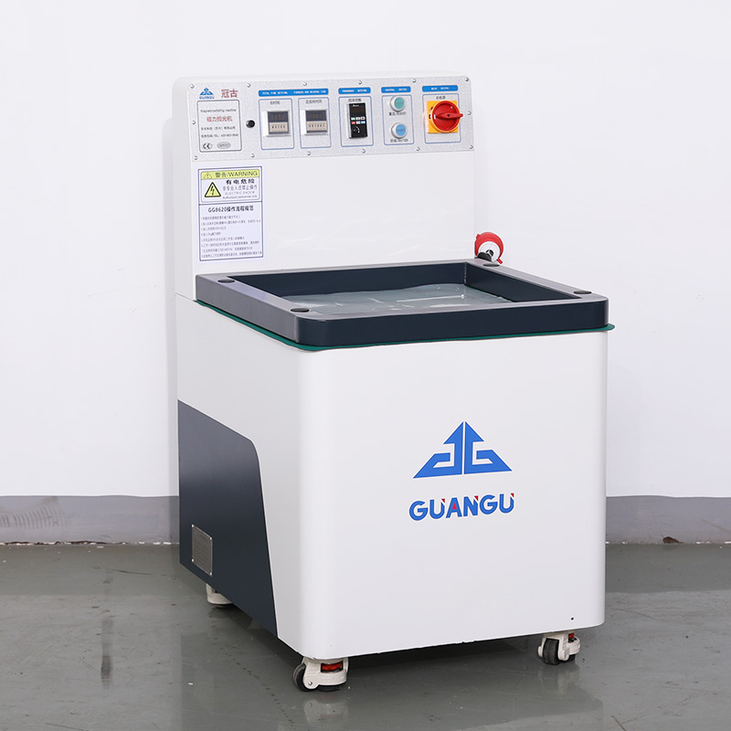 Magnetic polishing machine