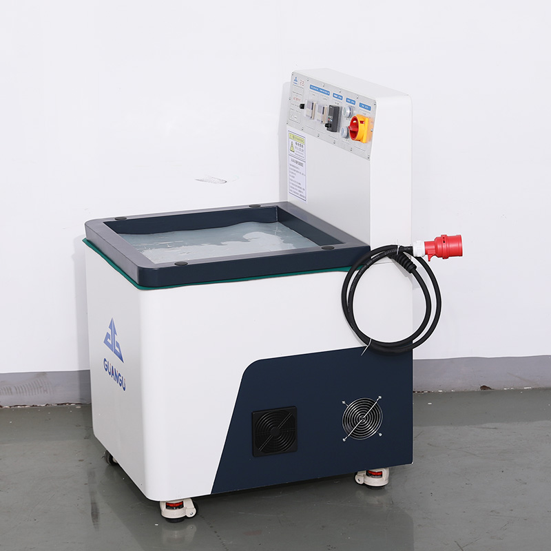 Magnetic polishing machine