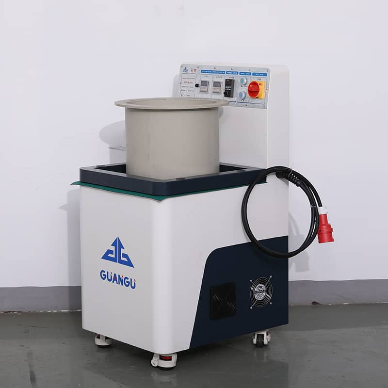 Magnetic polishing machine