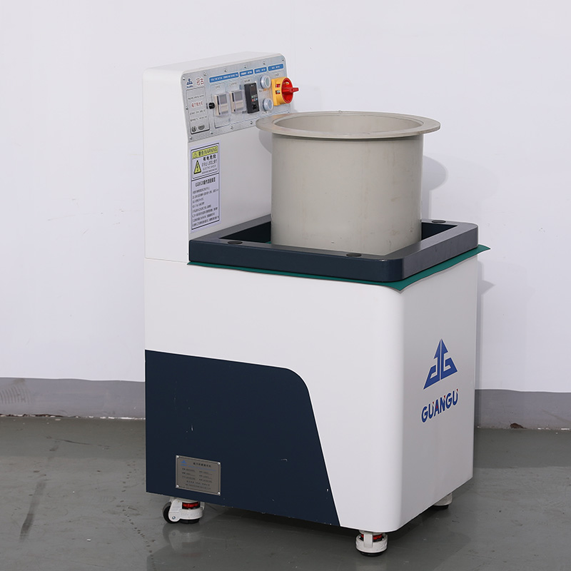 Magnetic polishing machine