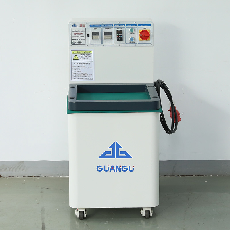 Magnetic polishing machine