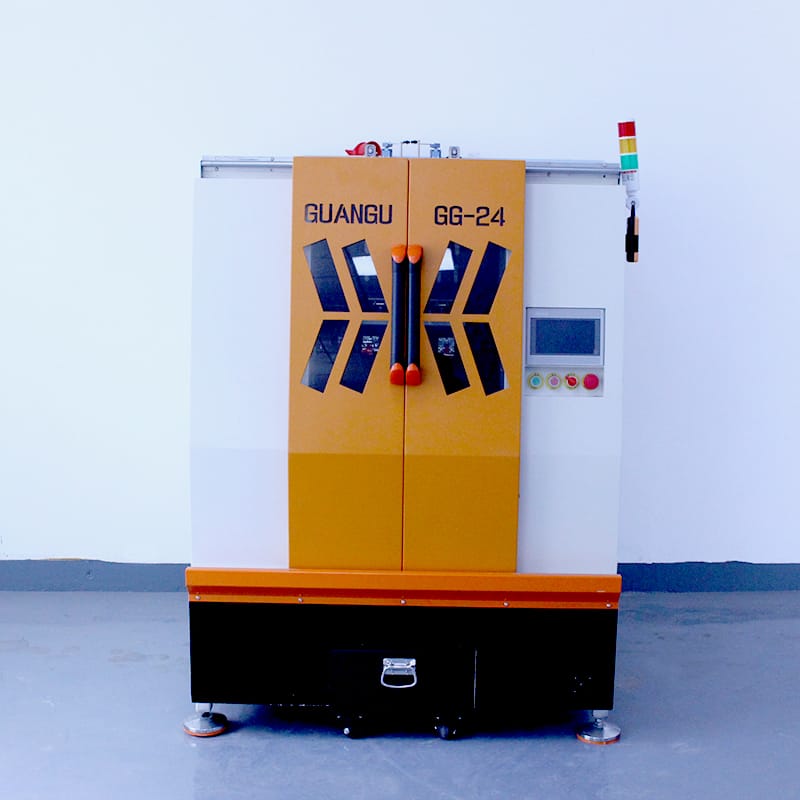 Dry polishing machine